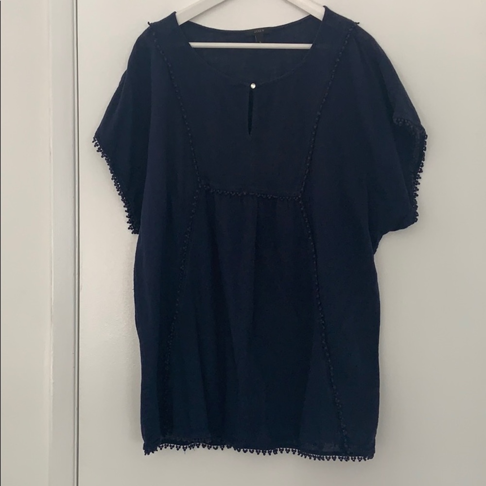 J Crew Cotton Blouse